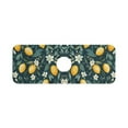 thumbnail image 7 of Yayeee Faucet Mat for Kitchen Sink 14.7" Diatomite Long Splash Guard Pad, Blue Floral Lemons, 7 of 7
