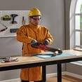 thumbnail image 2 of LUXOAK Adjustable Workbench with Power Outlets, 5000 lbs Capacity Rubber Wood Top for Garage, Heavy Duty Work Bench, Office, Laboratory, 2 of 9