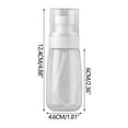 thumbnail image 2 of 80ml Refillable Spray Bottle, Fine Mist Travel Atomizer for Liquids, Leak-Proof Portable Perfume Dispenser (2.7 fl oz), 2 of 3