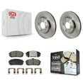 thumbnail image 1 of Transit Auto Front Disc Brake Rotors and Ceramic Pads Kit for Car Hyundai Elantra K8T-104490, 1 of 11