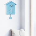 thumbnail image 3 of serony Cuckoo Telling Time Silent 2-arm Sweeping Wall Clock Bedside Clock Blue, 3 of 9