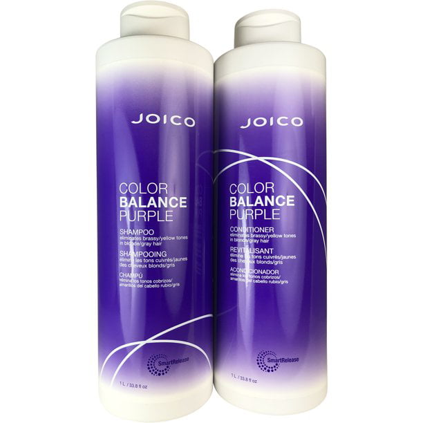 Joico Color Balance Purple Hair and Conditioner Duo 33.8 oz Each - Walmart.com