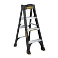 thumbnail image 1 of Escalera DeWalt DXL3010-04, 1,2 m, fibra de vidrio, 300 libras, negra, 1 of 8
