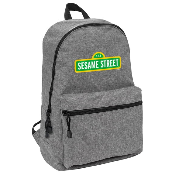 Sesame Street Logo Lightweight Backpack for Work School Daily Use Packable for Travel