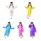 thumbnail image 5 of Yuarrent Chubasquero para niños de 3 piezas, impermeable para senderismo y acampada, Poncho EVA, impermeable, multifunción, para actividades Paraguas de lluvia Amarillo, 5 of 6