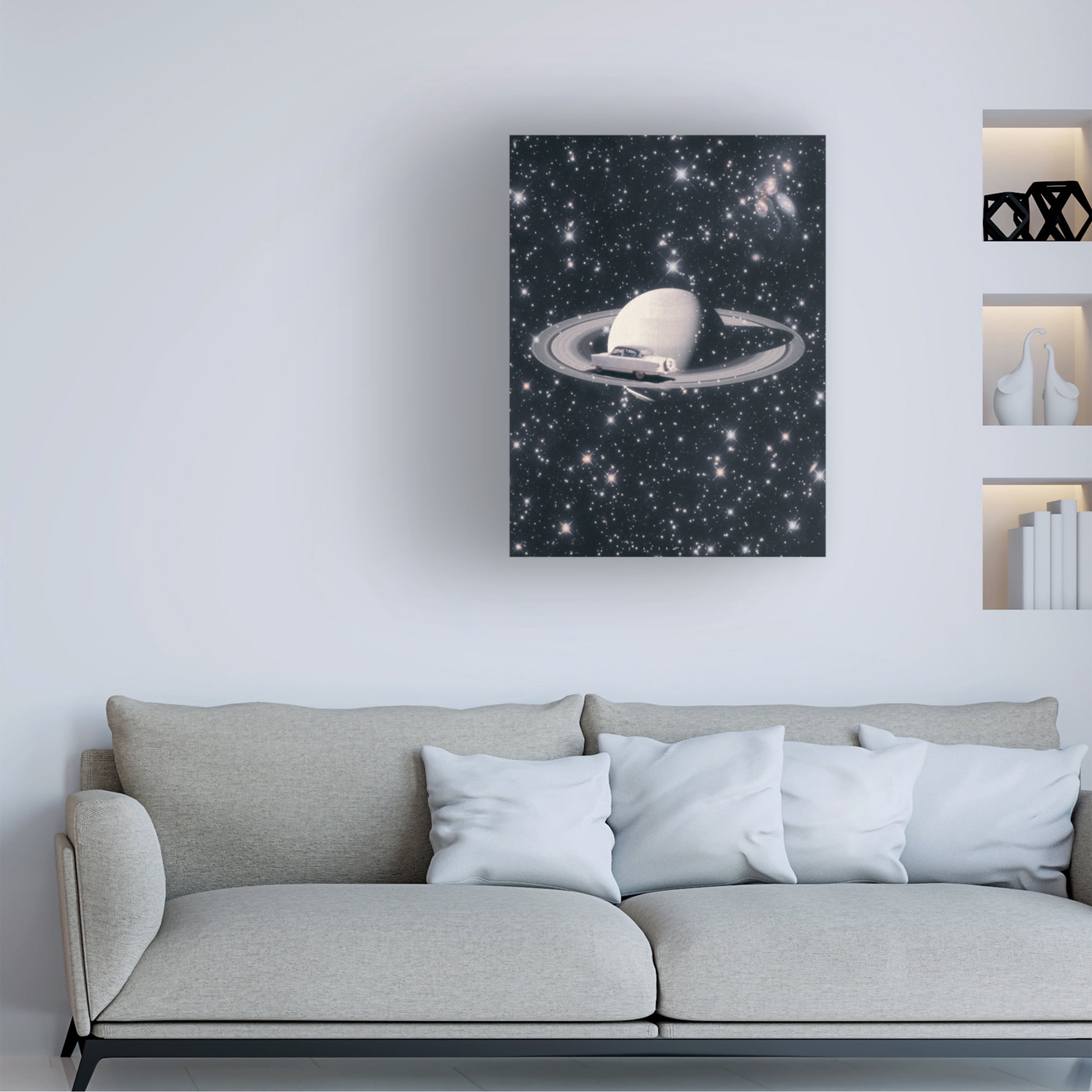 Trademark Fine Art spacerocket art 594 Canvas Wall Art
