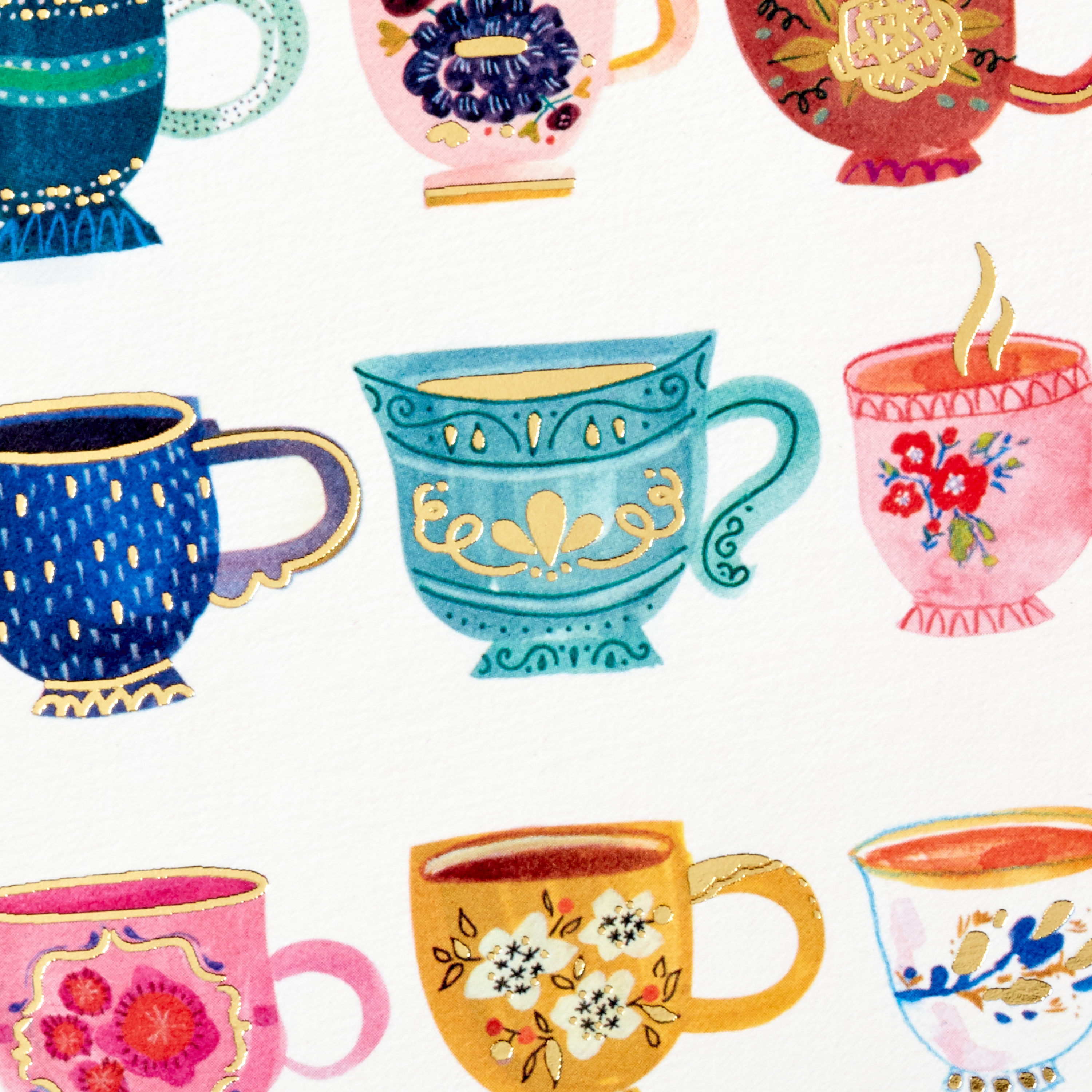 Hallmark Note Cards (Teacups), 12 ct.
