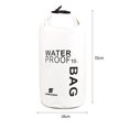 thumbnail image 3 of Bolsa de natación Bolsa de teléfono impermeable para almacenamiento de saco seco Trekking Boat Blanco Sywqhk Libre de BPA, 3 of 5