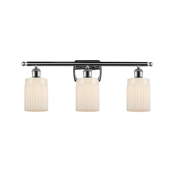 Innovations 516-3W-PC-G341-LED Hadley 3 Light Bath Vanity Light part of the Ballston Collection, Polished Chrome