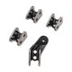 thumbnail image 2 of Accesorios de actualización PENGJJMXG Para Redcat Gen8 Red Rer11337 barra de tracción inferior de metal plateado, 2 of 5