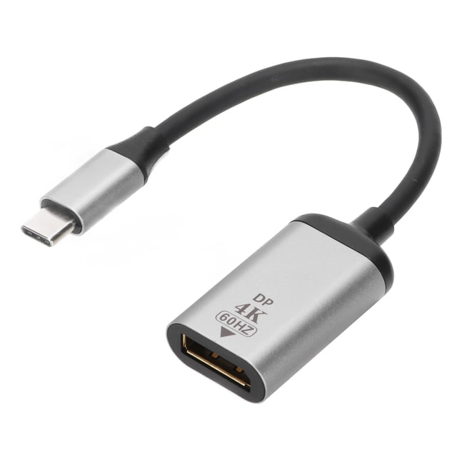 Convertidor Tipo C a DisplayPort ANGGREK Soporta 4K a 60Hz