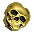 thumbnail image 3 of Botones de afinación de guitarra Clásica perfecl 6 piezas Forma de cráneo dorado, 3 of 8