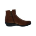thumbnail image 2 of Propet Womens Waverly Leather Double Zipper Booties, 2 of 3