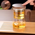 thumbnail image 3 of Tetera de cristal Advancent de 800ml para preparar té elegante, 3 of 6