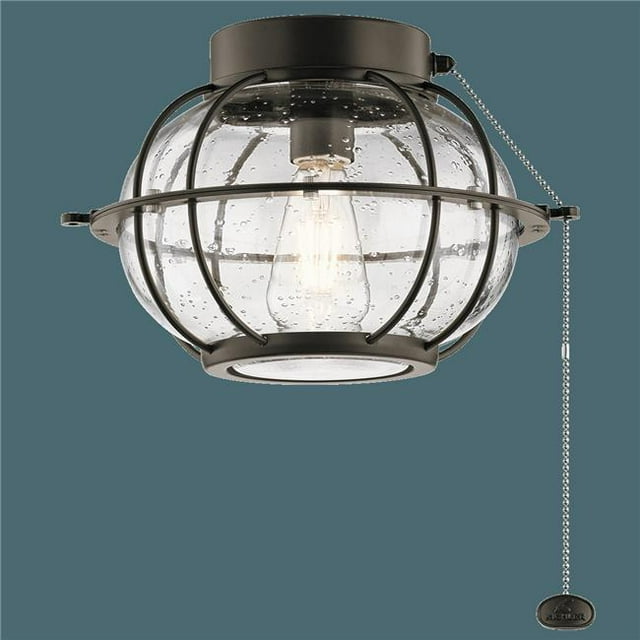 Kichler 380945OZ Bridge Point 4W Bridge Point Fan Light Kit, Olde Bronze