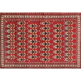 thumbnail image 1 of Ahgly Company Indoor Rectangle Traditional Dark Almond Brown Persian Area Rugs, 7' x 10', 1 of 6