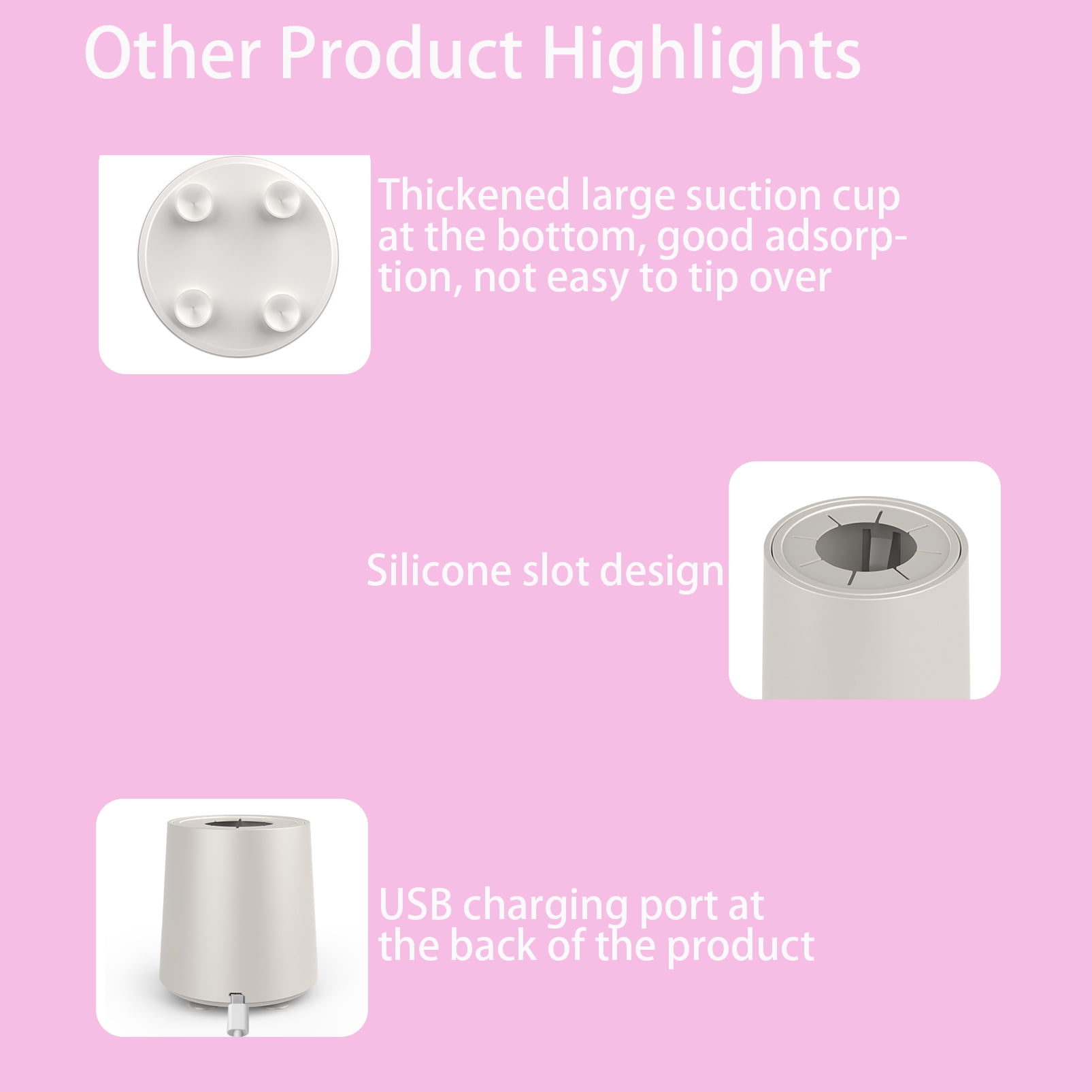 Baby Formula Dispensers & Mixers,360 -Degree Two -Way Shaking Milk,Shake Milk Evenly and Less Bubbles,Three -Gear Timing Milk,Wireless Portable Milk Shake Baby Bottle Shaker