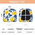 thumbnail image 3 of Blue Lemon Seat Covers for Dining Room Chairs Set Of 4,Stretch Printed Washable Chair Seat Cover with Elastic Ties and Button,Removable Waterproof Couch Cushion Covers, 3 of 6
