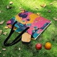 thumbnail image 6 of Colorful Tie Dye Vortex Waterproof Picnic Blanket with Foldable Zipper, Suitable for Outdoor Use, Suitable for Travel, Camping, Beaches, Parks, Grasslands, Picnic Blanket Accessories, 6 of 8