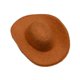 thumbnail image 1 of Accesorio de sombrero de vaquero en miniatura a escala 1/6 para muñecas, tocado estilo western para uso creativo. Marrón, 1 of 9
