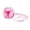 Pink_a, variant on Kiddiway Ribbon Ball Toy for Babies - Soft Grasping Interactive Ball with Colorful Ribbons, Great Baby Toys for Sensory Play, Coordination, and Fun; Perfect for Toddlers,Purple