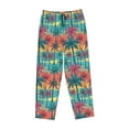 thumbnail image 4 of Daiia Hawaii Palms Women's Sleep Pant with Pockets and Drawstring,Pajama Pants-XX-Large, 4 of 9