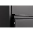thumbnail image 7 of 3-Drawer Metal Filing Cabinet with Lock, Smooth Drawer Slides / Ideal for Office Document Storage, 7 of 7