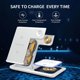 thumbnail image 2 of Cargador Inalámbrico 3 en 1 Plegable Blanco, Compatible iPhone Apple Watch AirPods, Base Rápida Portátil, 2 of 5