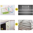 thumbnail image 4 of Bangcool Towel Bar Plastic Hanging over Cabinet Towel Holder Washcloth Rack for Kitchen, 4 of 10