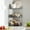 Black, variant on 3-Tier Corner Spice Shelf | Wall Mounted No-Drill Kitchen Organizer | Black Plastic Storage Rack | 18.31x13.58in Countertop Organizer for Spices & Utensils