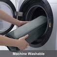 thumbnail image 6 of Buganda Memory Foam Bathroom Rugs Sets 2, 30"x20" Bath Mats and 24"x20" U-Shaped Toilet Rugs, Soft Non Slip Absorbent Bath Rugs, Dark Grey, 6 of 8