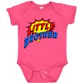 thumbnail image 3 of Inktastic Little Brother Superhero Boys Baby Bodysuit, 3 of 5