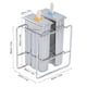thumbnail image 4 of Máquina Para Hacer Paletas De Hielo Congelado Herramienta Para Hacer Helados Molde Para Paletas De Hielo Molde Para Helados Para Cocina Moldes Para Paletas Para Niños Molde Anggrek Vinos y Licores, 4 of 8