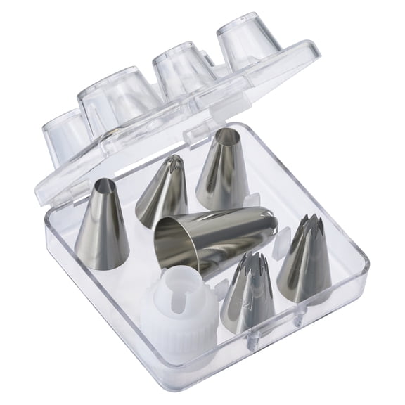 6 Pack: Cupcake Tip Set with Case by Celebrate It