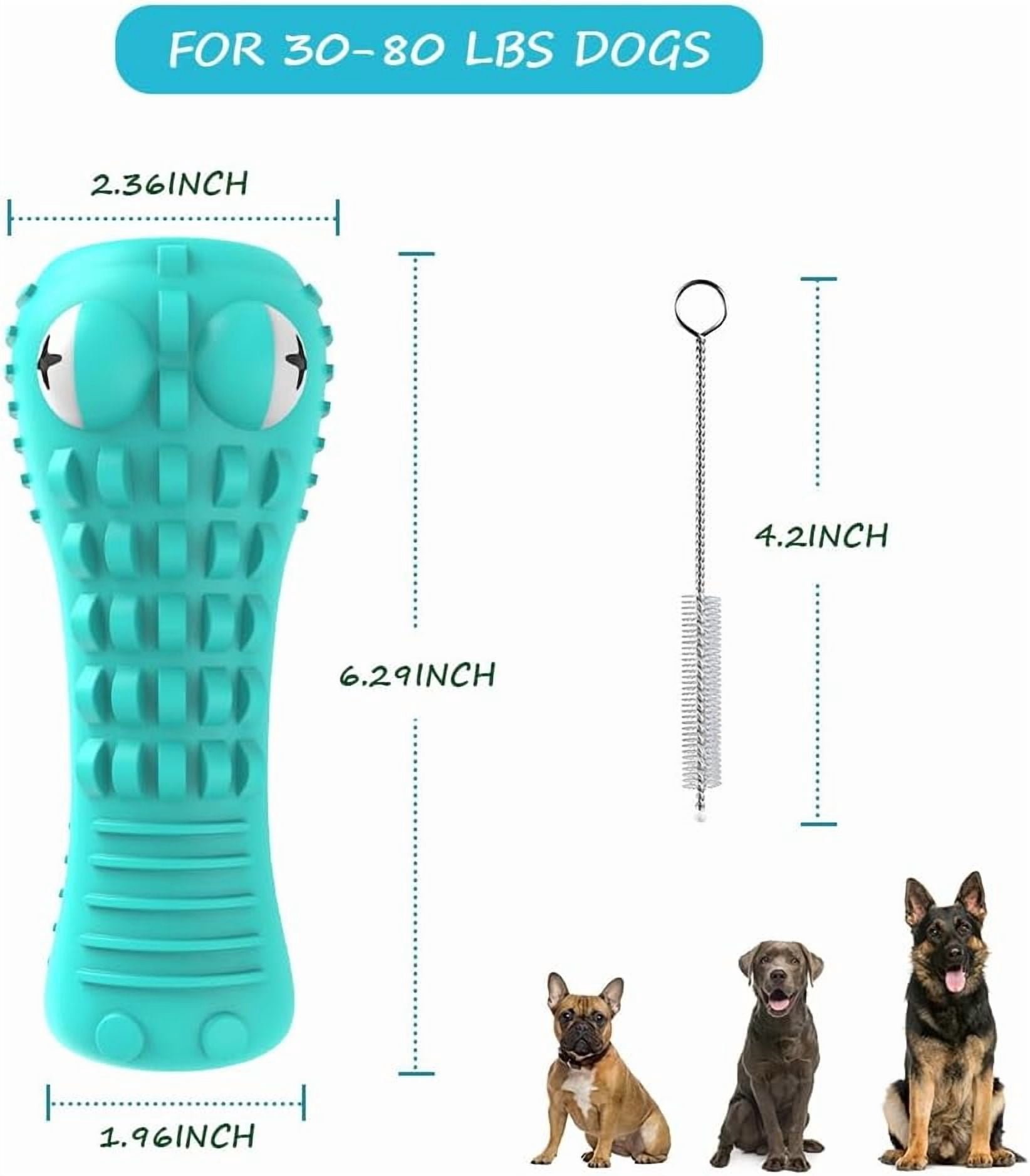 General Dog Toys for Aggressive Chewers Large Medium Breed, Indestructible Dog Chew Toys, Squeaky Interactive Tough Extremely Durable, Dogs Toothbrush Toys to Keep Them Busy