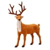Lefyira Christmas Plush Deer Ornaments, New Year Party Table Decorations