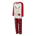 thumbnail image 3 of DuAnyozu Christmas Family Matching Pajamas Sets Holiday Pajama PJ Sets Xmas Jammies for Family, 3 of 10