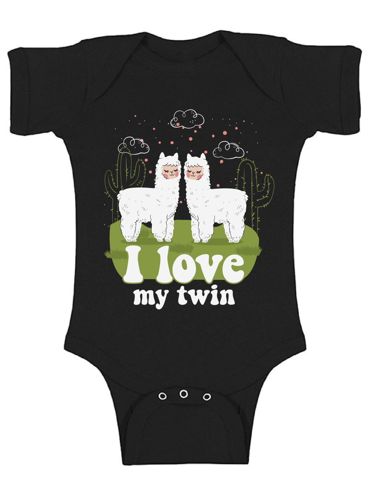 Buy Awkward Styles My Twin Bodysuit Short Sleeve for Newborn Baby