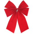 thumbnail image 1 of Winterland WL-BOW-15.7-R Red Velvet Bow, 15.7 in., 1 of 1