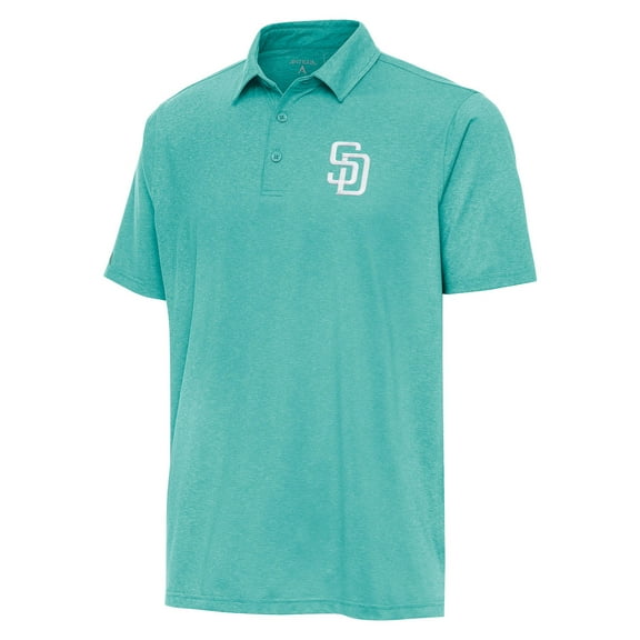 Men's Antigua  Mint San Diego Padres Par 3 Polo
