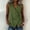 A2 Army Green, variant on Side Tie Sleeveless Shirts for Women Wrap V Neck Draped Front Tank Tops Asymmetrical Hem Tunic Tops Casual Summer Blouses Lightweight Basic Tees Orange XL