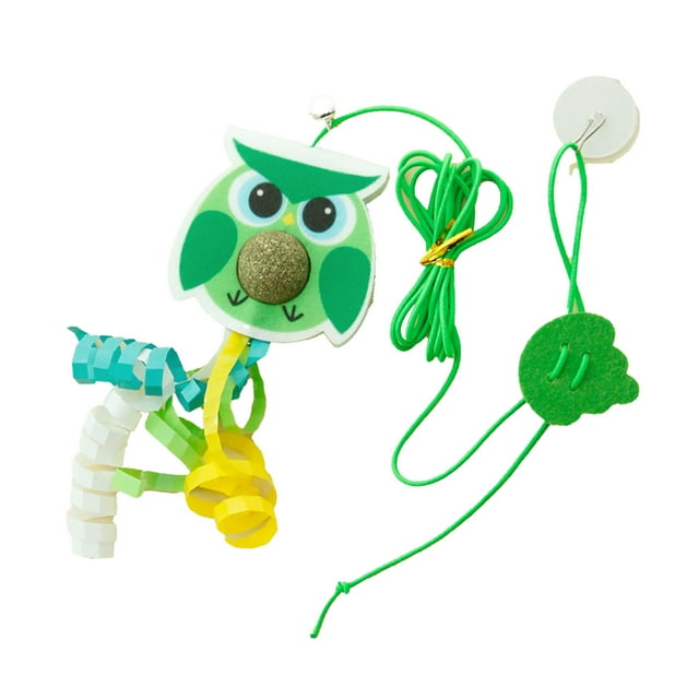 Hanging Bouncing Cat Toy, Cat Attraction Hanging Cat Toy Exercise Toy Catmint Cat For Indoor