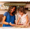 thumbnail image 4 of 1pcs Bread Proofing Basket Set (round) - Bread Proofing Baskets, Proofing Baskets For Sourdough - Bread Making Kit - Baker Gift - Baking Tools And Sup, 4 of 5