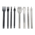 thumbnail image 3 of Prong Punch, Incisive Teeth 8 Pcs Leather Prong Punch Tool Complete Models  For Leathercraft, 3 of 8