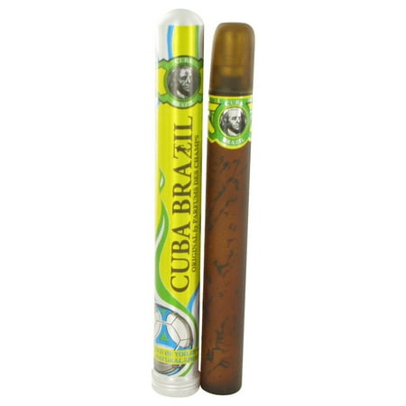 (2 pack) (2 Pack) Fragluxe Cuba Brazil Eau De Toilette Spray for Men 1.17 oz