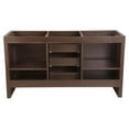 thumbnail image 3 of Fresca Allier 60" Wenge Brown Modern Double Sink Bathroom Cabinet, 3 of 4