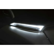 Kuryakyn 2946 Tracer Windshield Trim Lights - Satin Black
