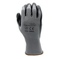 thumbnail image 2 of Cordova 6894M Cor-Touch II 13-Gauge Gloves, Gray Polyester Shell, Black Flat Nitrile Palm Coating, Medium, 12-Pack, 2 of 5
