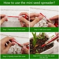 thumbnail image 6 of 17 PCS Mini Seed Spreader, New Mini Gardening Spreaders, Mini Sowing Seed Dispen, 6 of 10