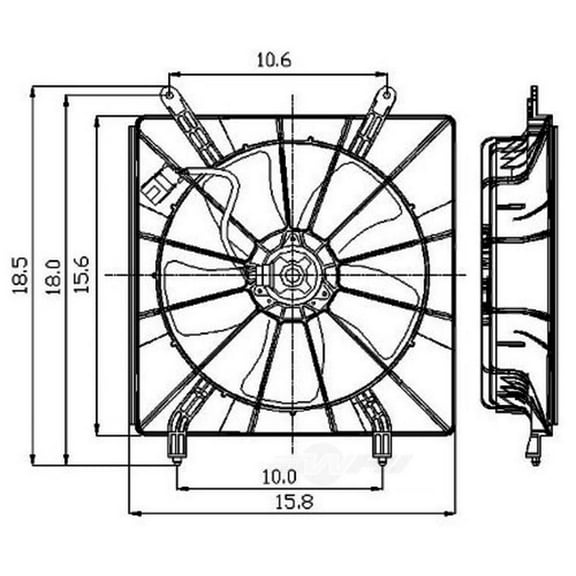 Engine Cooling Fan Assembly